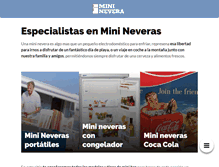 Tablet Screenshot of mininevera.com